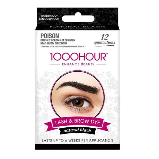 1000 Hour Eyelash & Brow Tint - Black