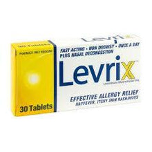  Levrix Allergy Relief Tablets 30's