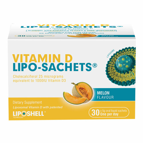 Lipo-Sachets Vitamin D 30s