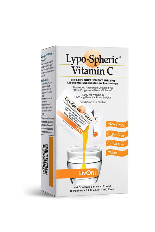 Lypo-Spheric Vitamin C 1,000mg Vitamin C 30 Sachets