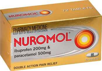 Nuromol Tabs 72s