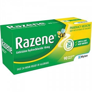 Razene Hayfever Tablets 90's