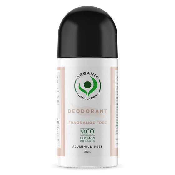 ORGANICF Fragrance Free Deodorant 70ml