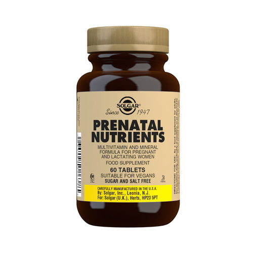 SOLGAR Prenatal Nutrients 60tab
