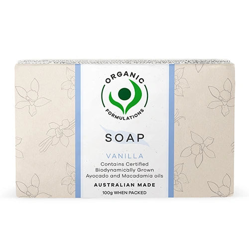 ORGANICF Vanilla Soap 100g