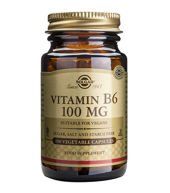 SOLGAR Vitamin B-6 100mg 100cap